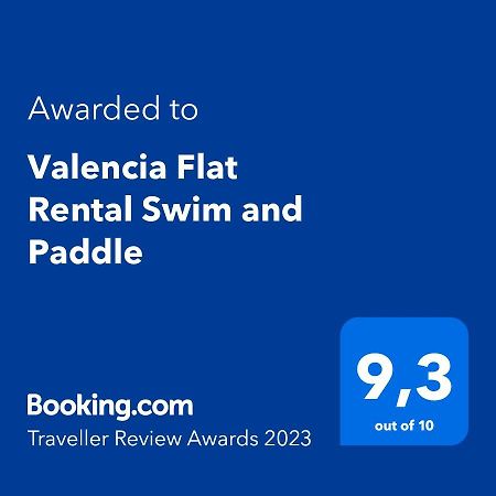 Valencia Flat Rental Swim And Paddle Eksteriør bilde
