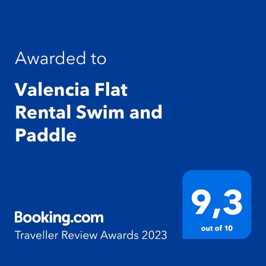 Valencia Flat Rental Swim And Paddle Eksteriør bilde